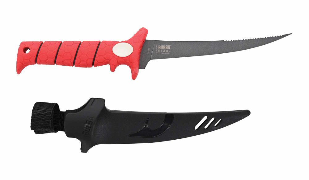 7" Tapered Flex Spine Serrated Fillet Knife
