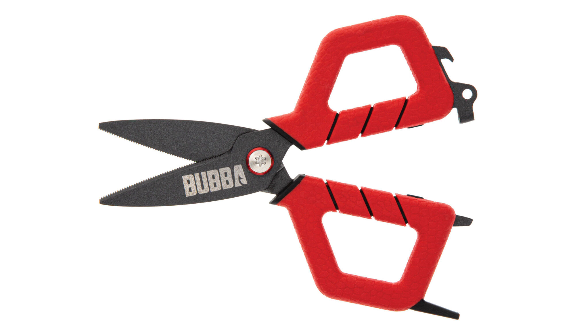 These BUBBA shears help me tie better knots. 