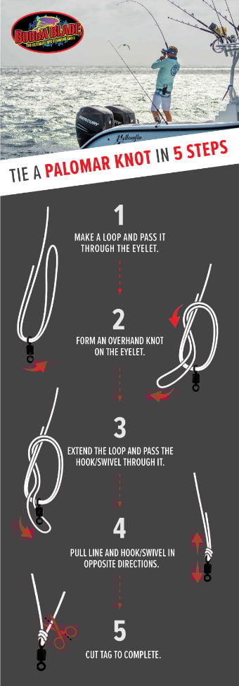 How To Tie A Palomar Knot In 5 Steps BUBBA