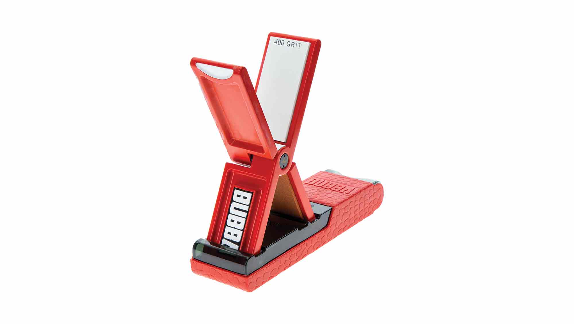 Bubba Blade Ultra Knife Sharpener Utilizes A 400 And 180 Grit Water Stone  System